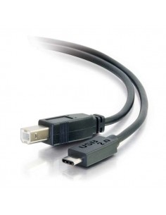 C2G USB 2.0, C - Standard B, 3m cable USB USB C USB B Negro