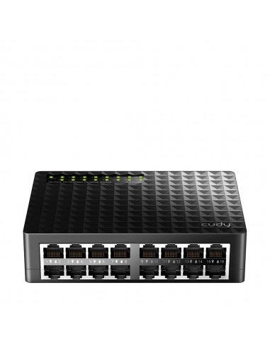 Cudy FS1016D switch Fast Ethernet (10 100) Negro