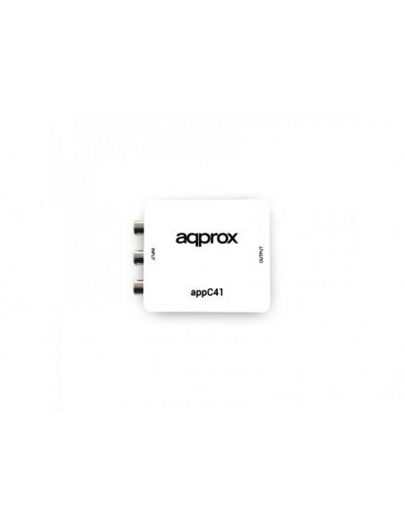 Approx APPC41 adaptador de cable de vídeo RCA HDMI tipo A (Estándar) Blanco