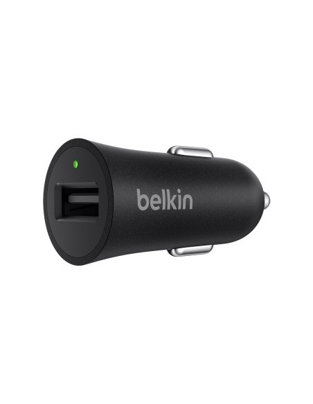 Belkin BOOST↑UP Teléfono móvil, Smartphone, Tableta Negro Encendedor de cigarrillos Auto