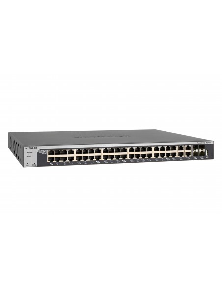 NETGEAR XS748T-100NES switch Gestionado L2+ L3 10G Ethernet (100 1000 10000) Negro