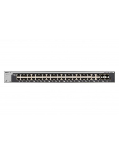 NETGEAR XS748T-100NES switch Gestionado L2+ L3 10G Ethernet (100 1000 10000) Negro