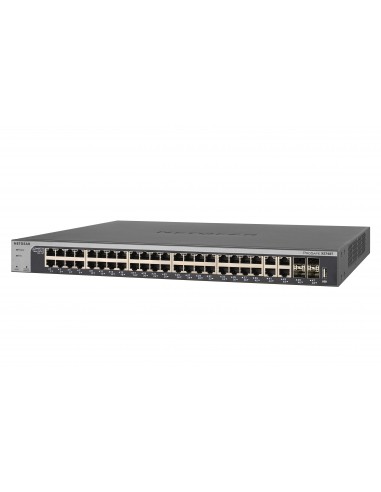 NETGEAR XS748T-100NES switch Gestionado L2+ L3 10G Ethernet (100 1000 10000) Negro