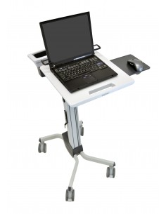 Ergotron Neo-Flex Laptop Cart Gris Portátil Carro soporte de suelo con ruedas multimedia 2
