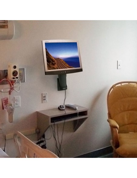 Ergotron Neo-Flex Wall Mount Lift 61 cm (24") Negro Pared