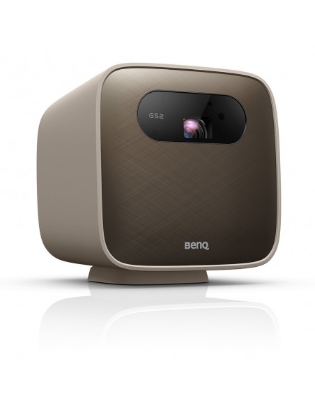 BenQ GS2 videoproyector Proyector de corto alcance 500 lúmenes ANSI DLP 1080p (1920x1080) Marrón, Gris