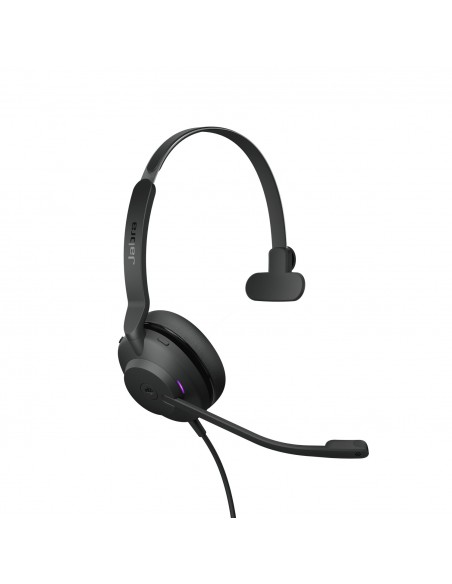 Jabra Evolve2 30, MS Mono Auriculares Alámbrico Diadema Oficina Centro de llamadas USB tipo A Negro