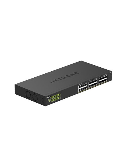 NETGEAR GS324PP No administrado Gigabit Ethernet (10 100 1000) Energía sobre Ethernet (PoE) Negro
