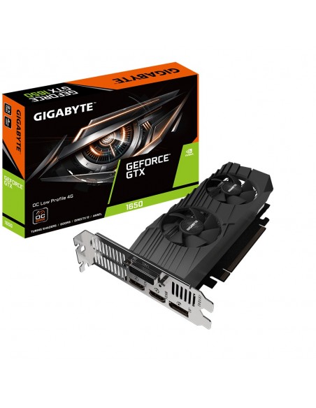 Gigabyte GeForce GTX 1650 D6 OC Low Profile 4G NVIDIA 4 GB GDDR6