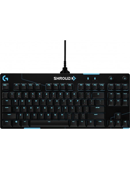 Logitech G G PRO X Mechanical Gaming Keyboard teclado USB Nórdico Negro, Azul, Blanco