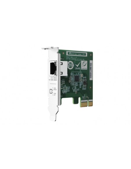 QNAP QXG-2G1T-I225 adaptador y tarjeta de red Interno Ethernet 2500 Mbit s
