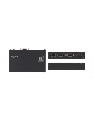 Kramer Electronics TP-580TXR extensor audio video Transmisor de señales AV Negro