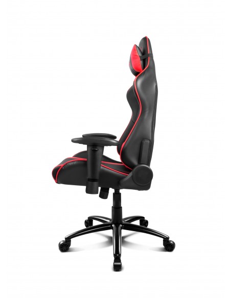 DRIFT DR150BR silla para videojuegos Silla para videojuegos universal Asiento acolchado Negro, Rojo