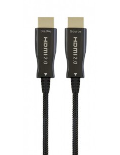 Cablexpert CCBP-HDMI-AOC-50M cable HDMI HDMI tipo A (Estándar) Negro