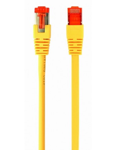 Gembird PP6A-LSZHCU-Y-5M cable de red Amarillo Cat6a S FTP (S-STP)
