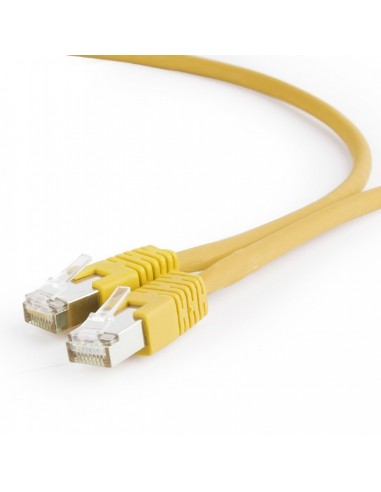 Gembird PP6A-LSZHCU-Y-5M cable de red Amarillo Cat6a S FTP (S-STP)