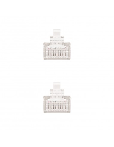 Nanocable CABLE RED LATIGUILLO RJ45 CAT.6 UTP AWG24, 0.5 M