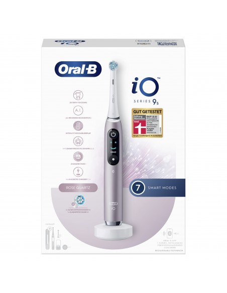 Oral-B iO Series 9n Adulto Cepillo dental oscilante Rosa