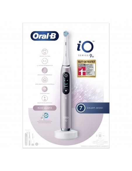 Oral-B iO Series 9n Adulto Cepillo dental oscilante Rosa