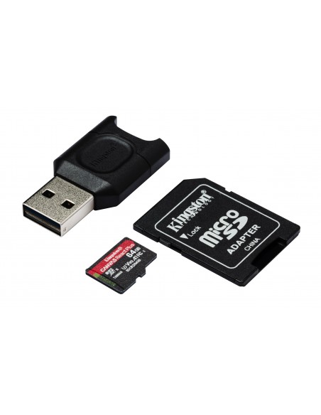 Kingston Technology Canvas React Plus 64 GB MicroSD UHS-II Clase 10