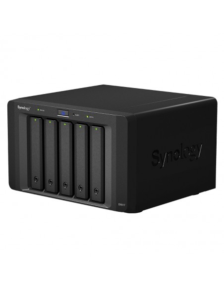 Synology DX517 unidad de disco multiple Escritorio Negro