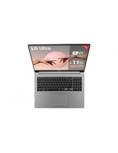 LG 17U70Q-P.AD78B ordenador portatil Portátil 43,2 cm (17") WQXGA Intel® Core™ i7 i7-1260P 32 GB LPDDR5x-SDRAM 1 TB SSD NVIDIA