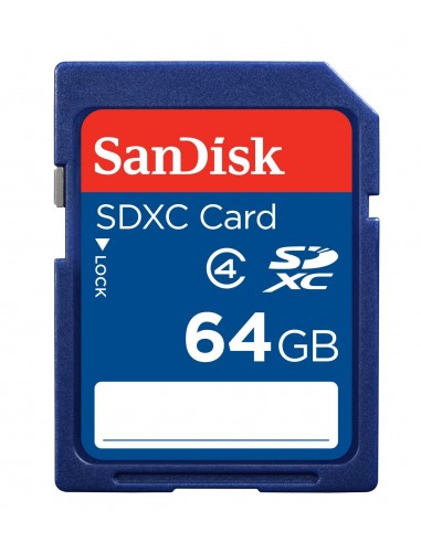 SanDisk 64GB SDXC Clase 4