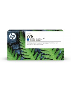 HP Cartucho de tinta 776 azul cromático de 1 litro