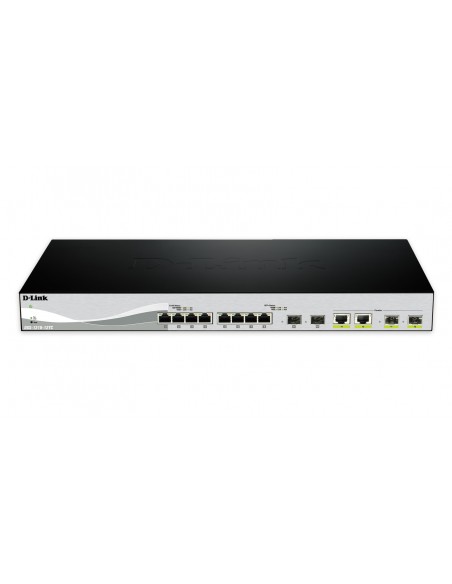 D-Link DXS-1210-12SC E switch Gestionado L2 10G Ethernet (100 1000 10000) 1U Negro, Plata