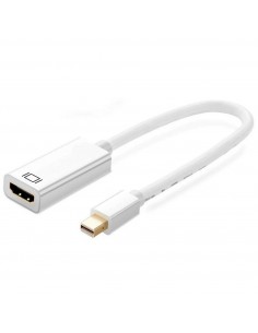 Ewent EC1458 adaptador de cable de vídeo 0,15 m Mini DisplayPort HDMI tipo A (Estándar) Blanco 2