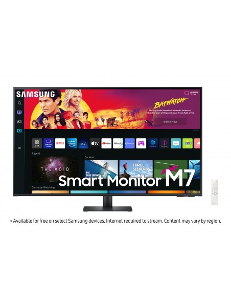 Samsung S43BM700UP pantalla para PC 109,2 cm (43") 3840 x 2160 Pixeles 4K Ultra HD LED Negro