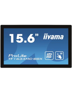 iiyama ProLite TF1634MC-B8X pantalla para PC 39,6 cm (15.6") 1920 x 1080 Pixeles Full HD LED Pantalla táctil Multi-usuario Negro 2
