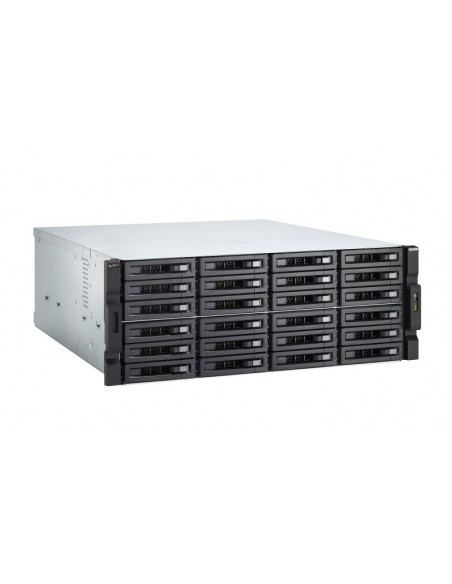 QNAP TS-h2483XU-RP NAS Bastidor (4U) Ethernet Negro E-2236