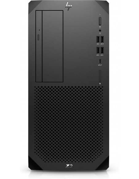 HP Z2 G9 Torre Intel® Core™ i7 i7-12700 16 GB DDR5-SDRAM 512 GB SSD NVIDIA Quadro T1000 Windows 11 Pro Puesto de trabajo Negro
