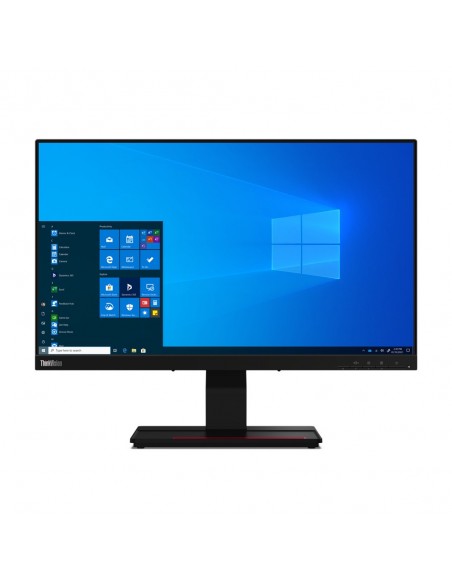 Lenovo ThinkVision T24t-20 LED display 60,5 cm (23.8") 1920 x 1080 Pixeles Full HD Pantalla táctil Capacitiva Negro