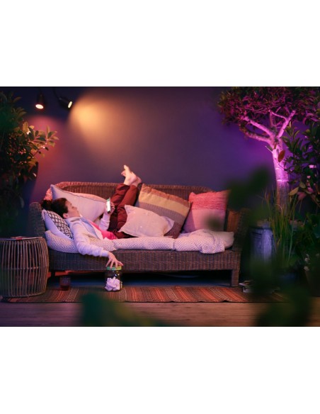 Philips Hue White and Color ambiance Foco para exteriores Lily