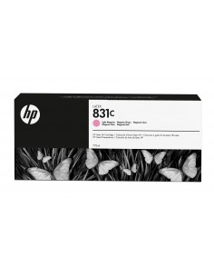 HP Cartucho de tinta magenta claro 831C Latex de 775 ml