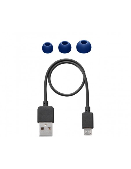 JVC HA-FX22W Auriculares Inalámbrico Banda para cuello Llamadas Música Bluetooth Azul