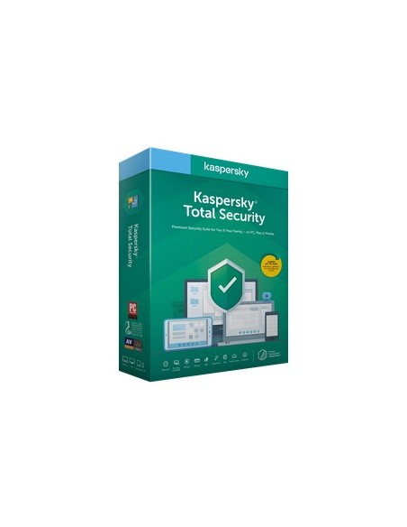 Kaspersky Total Security 2020 Seguridad de antivirus Base 1 año(s)