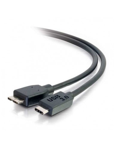 C2G USB 3.0, C - Micro B, 1m cable USB USB 3.2 Gen 1 (3.1 Gen 1) USB C Micro-USB B Negro