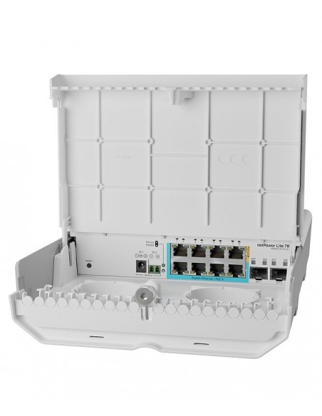 Mikrotik netPower Lite 7R Gigabit Ethernet (10 100 1000) Energía sobre Ethernet (PoE) Blanco