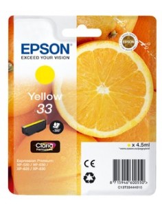 Epson Oranges C13T33444010 cartucho de tinta 1 pieza(s) Original Amarillo