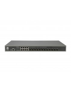 LevelOne GTL-2091 switch Gestionado L3 Gigabit Ethernet (10 100 1000) Gris