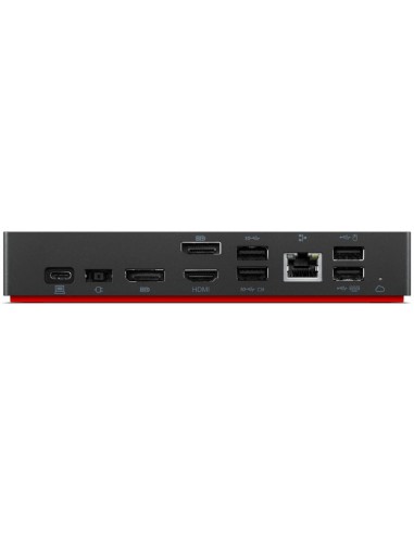 Lenovo ThinkPad Universal Thunderbolt 4 Smart Dock Alámbrico Negro