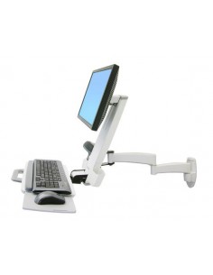 Ergotron 200 Series Combo Arm 61 cm (24") Blanco Pared 2