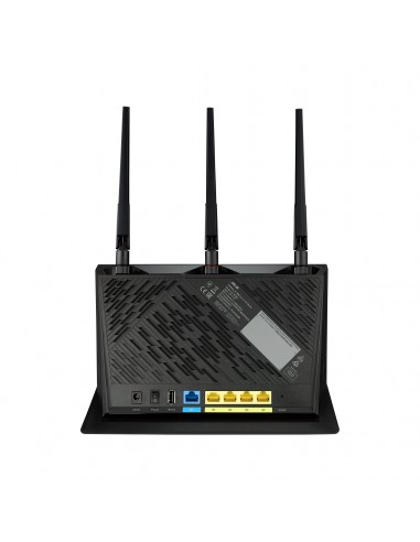 ASUS 4G-AC86U router inalámbrico Gigabit Ethernet Doble banda (2,4 GHz   5 GHz) Negro