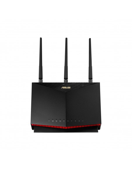 ASUS 4G-AC86U router inalámbrico Gigabit Ethernet Doble banda (2,4 GHz   5 GHz) Negro