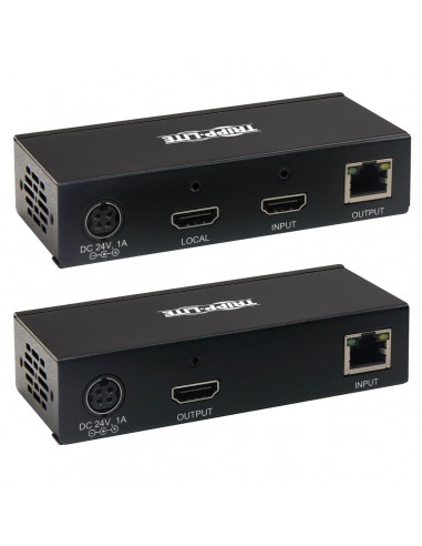 Tripp Lite B127A-1A1-BHBH extensor audio video Transmisor y receptor de señales AV Negro