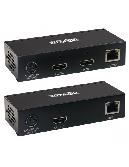 Tripp Lite B127A-1A1-BHBH extensor audio video Transmisor y receptor de señales AV Negro