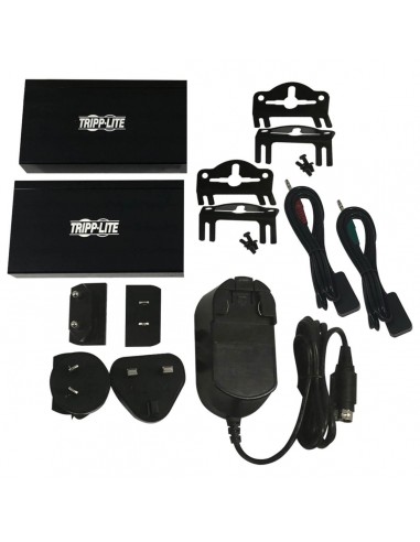 Tripp Lite B127A-1A1-BHBH extensor audio video Transmisor y receptor de señales AV Negro